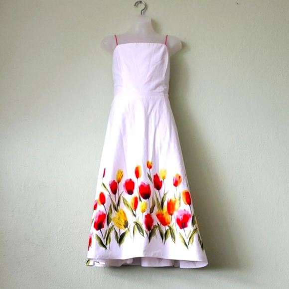 Jessica Howard Dresses & Skirts - 💥SALE💥 Jessica Howard White Tulip Summer Dress